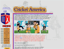 Tablet Screenshot of cricketamerica.com